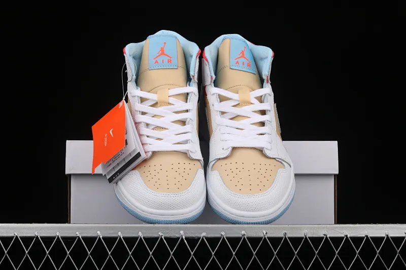All Categories Air Jordan Jordan Series Basketball Shoes Air Jordan 1 Mid Air Jordan 1 Mid SE AJ1 Joe 1 Sesame Color China Basketball Shoes CZ0774-200